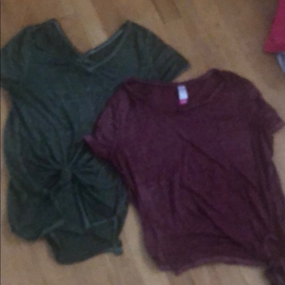 Short sleeve shirts